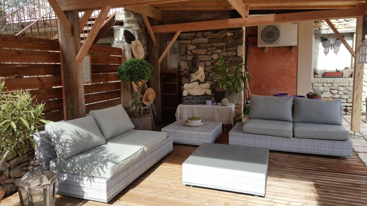 Chambre L'Orchidee Vallon-Pont-d'Arc Exterior photo